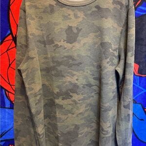 George Gray and Black Long Sleeve Shirt